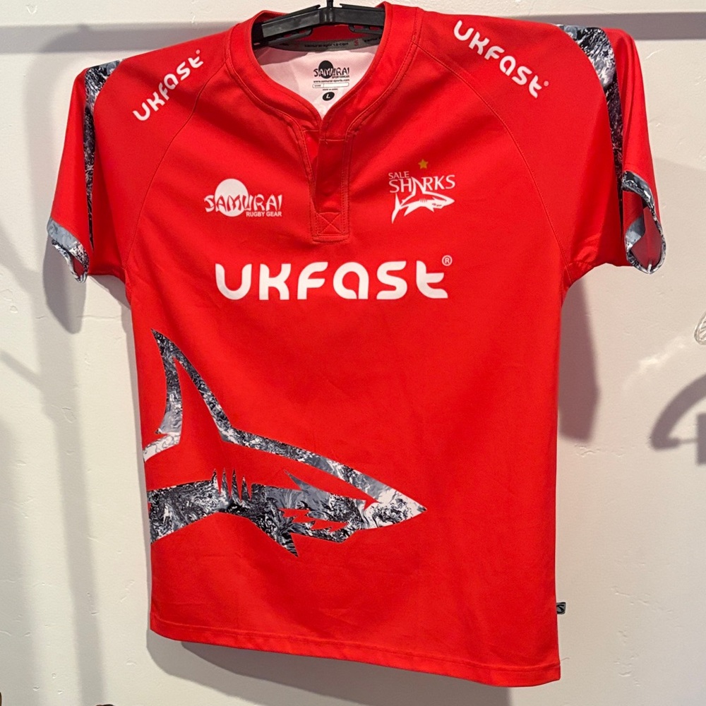 Sale sharks 2019(?) Away red shirt